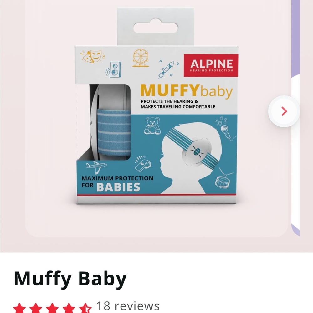 Alpine Muffy Baby Ear Protection
